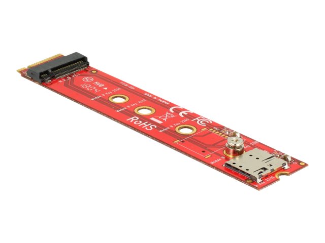 DeLOCK Adapter M.2 key B male > M.2 key B slot port saver Nano SIM slot Lagringskontrol