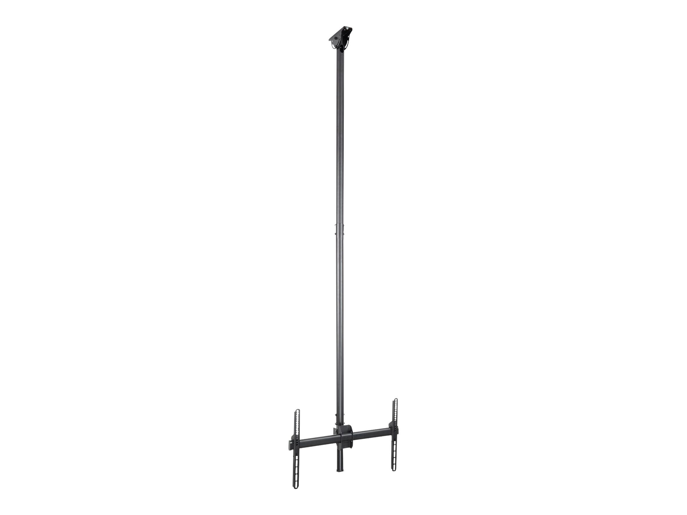StarTech.com Ceiling TV Mount - 8.2' to 9.8' Long Pole - Full Motion - Supports Displays 32" to 75" - For VESA Mount Compatible TVs (FPCEILPTBLP)