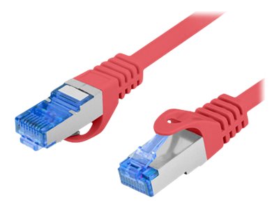 Lanberg patch cable - 1 m - red RAL 3017 - Rød - 1m