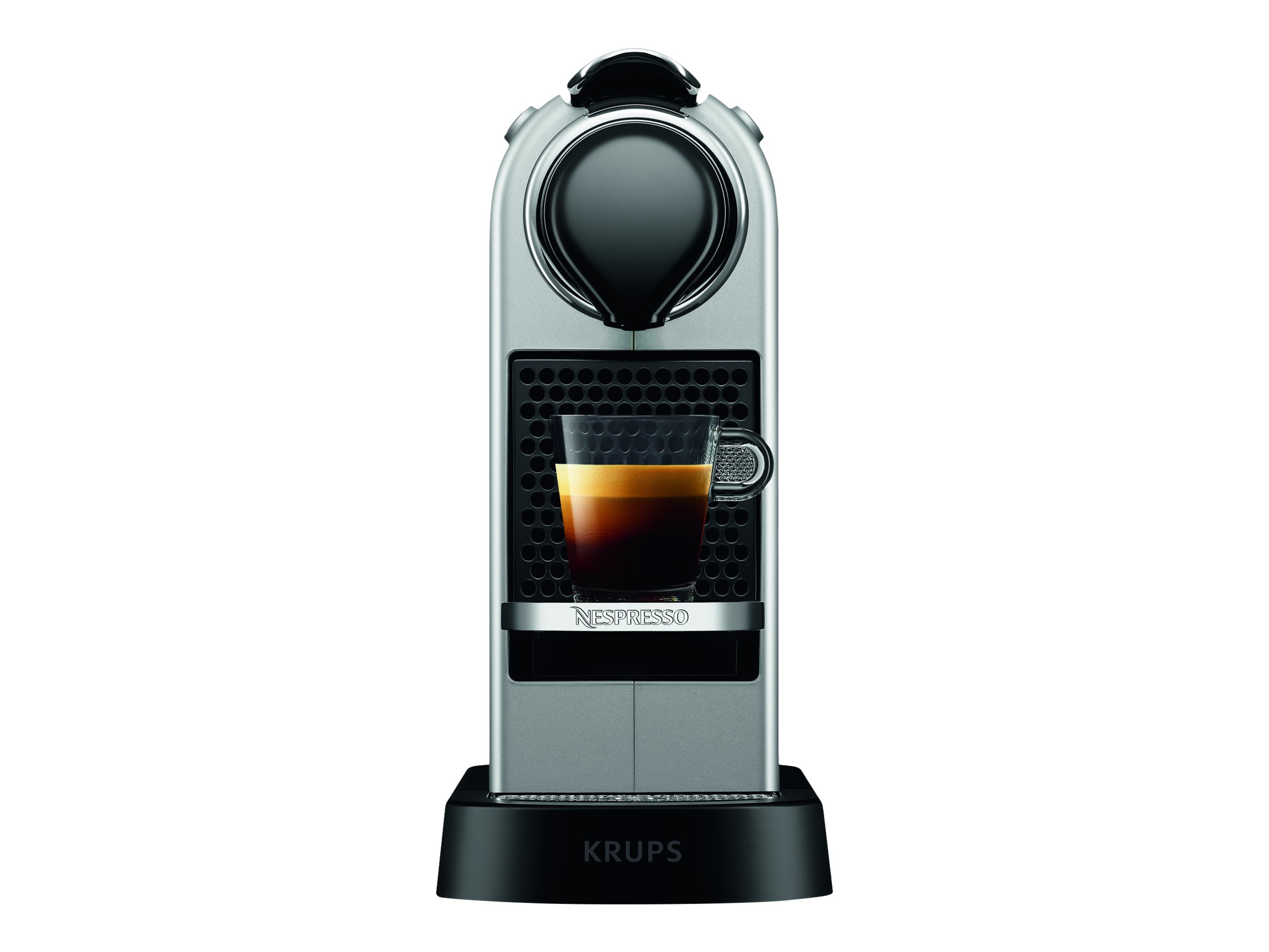 Krups Nespresso XN741B.23, Kapsel kaffemaskine, Kaffekapsel, Sølv