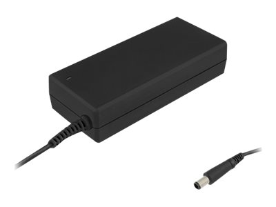 Strømforsyning til bærbar - Qoltec til Dell, 90 W, 19,5 V, 4,62 A, stik 7,4×5,0 mm med pin, inkl. netkabel