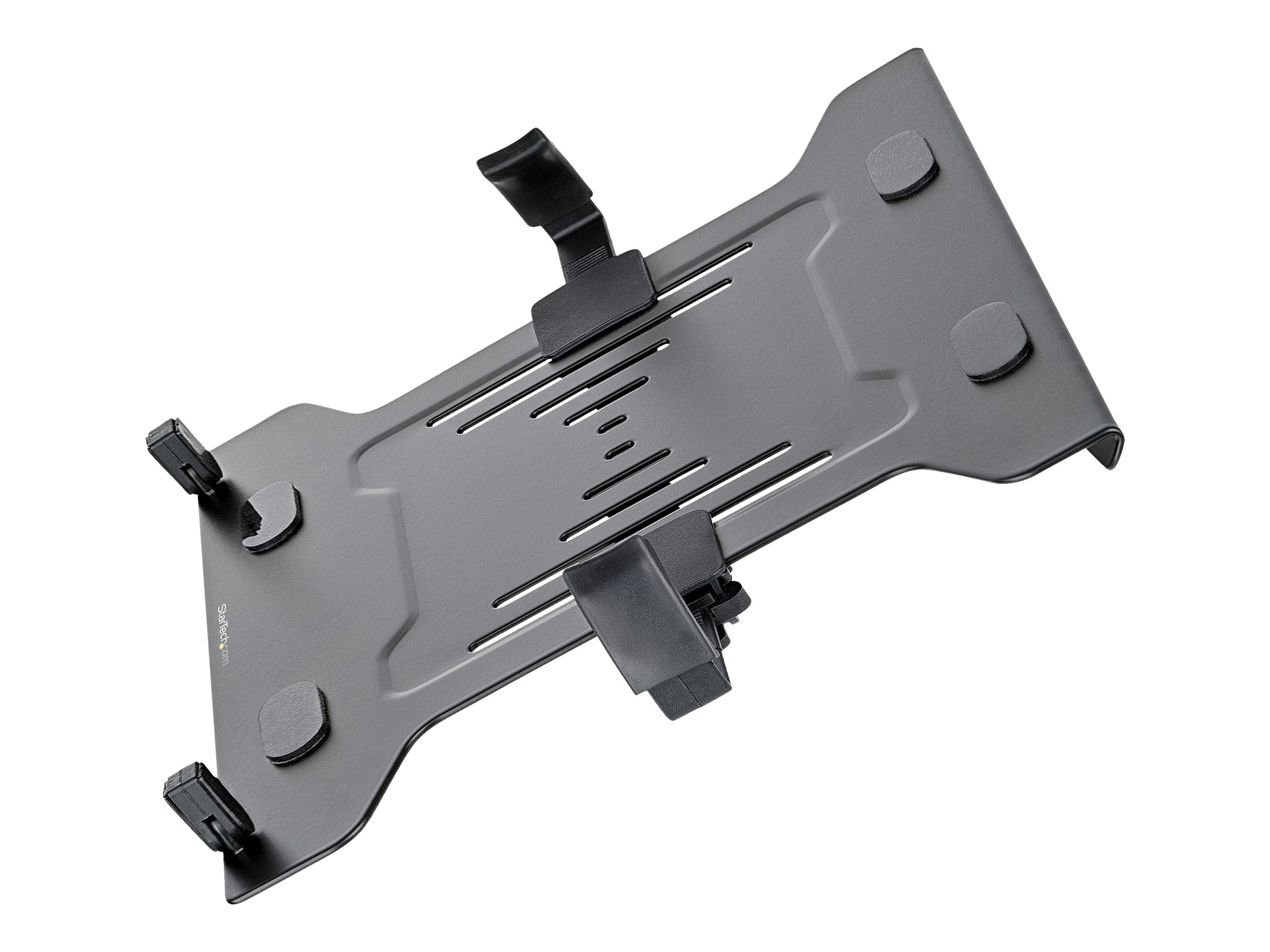 StarTech.com VESA Laptop Tray, Adjustable Monitor Arm Laptop Tray Secures Notebooks up to 4.5kg (9.9lb), 75x75 & 100x100 VESA Holes, Ventilated,