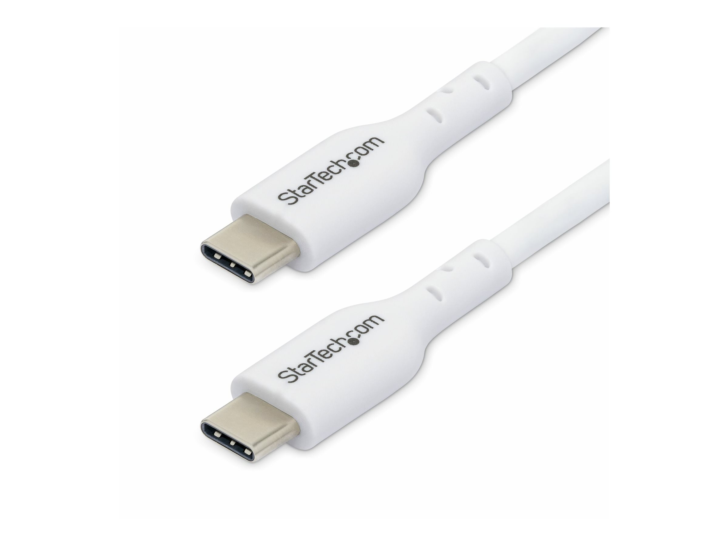 StarTech.com 3m White USB-C Charging Cable USB C Cable 60W 3A PD - USB-C cable - 24 pin USB-C to 24 pin USB-C - 3 m
