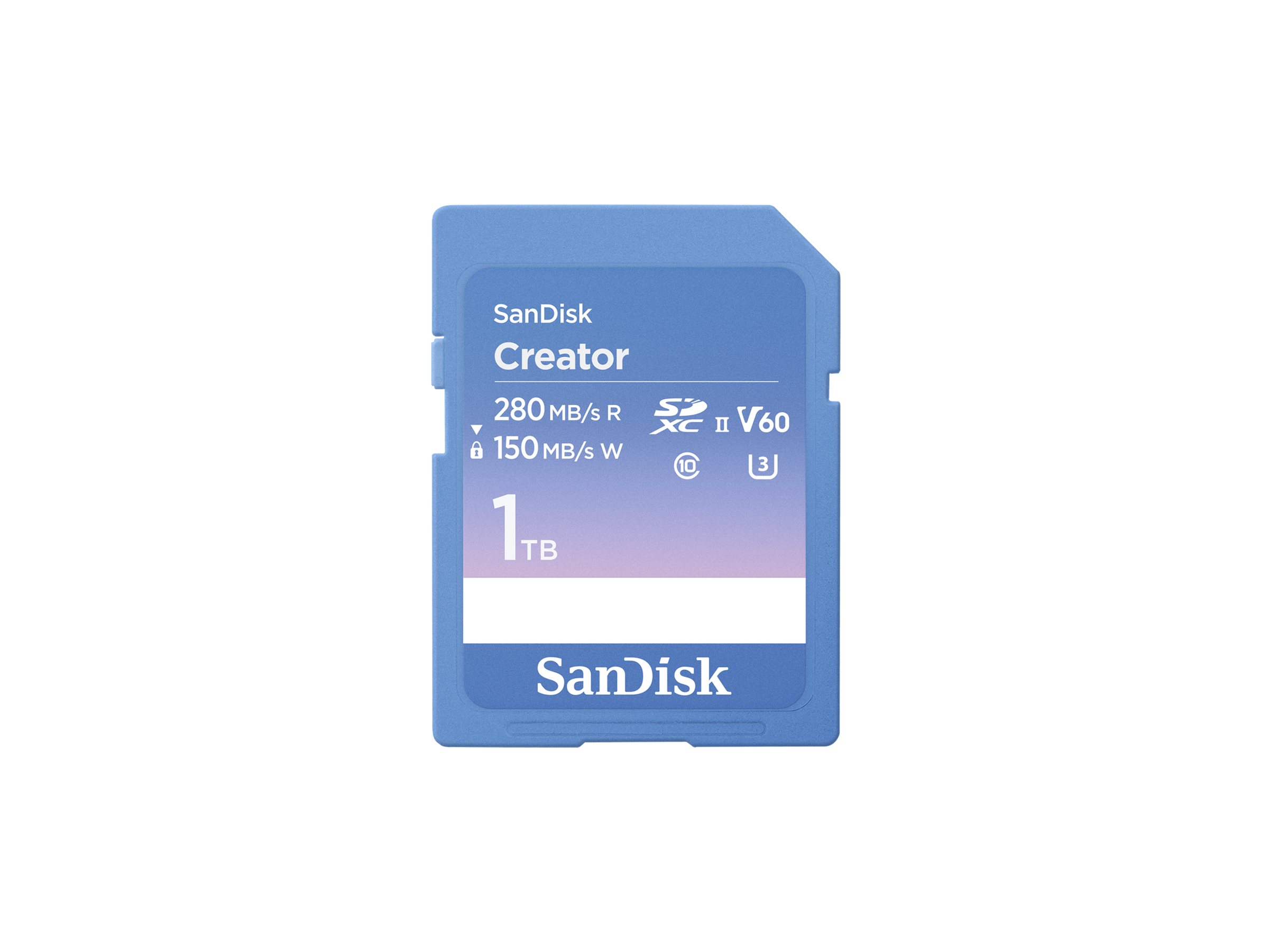 SanDisk Creator SDXC UHS-II Memory Card 1TB 280MB/s