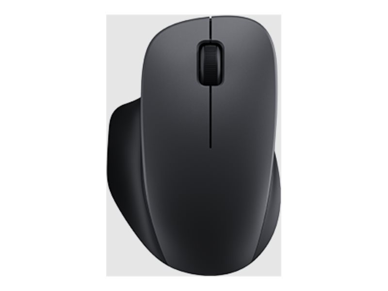 Xiaomi Comfort Edition - mouse - 2.4 GHz Bluetooth - black - Mus - 3 knapper - Sort