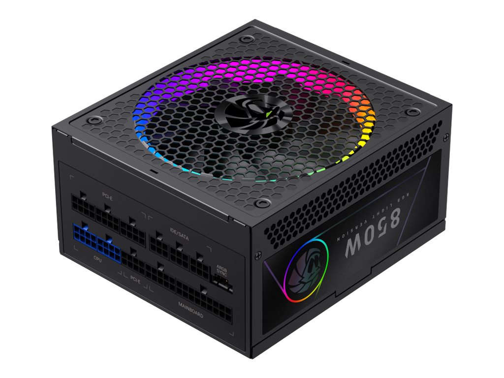 GameMax RGB Series RGB 850G Strømforsyning 850Watt