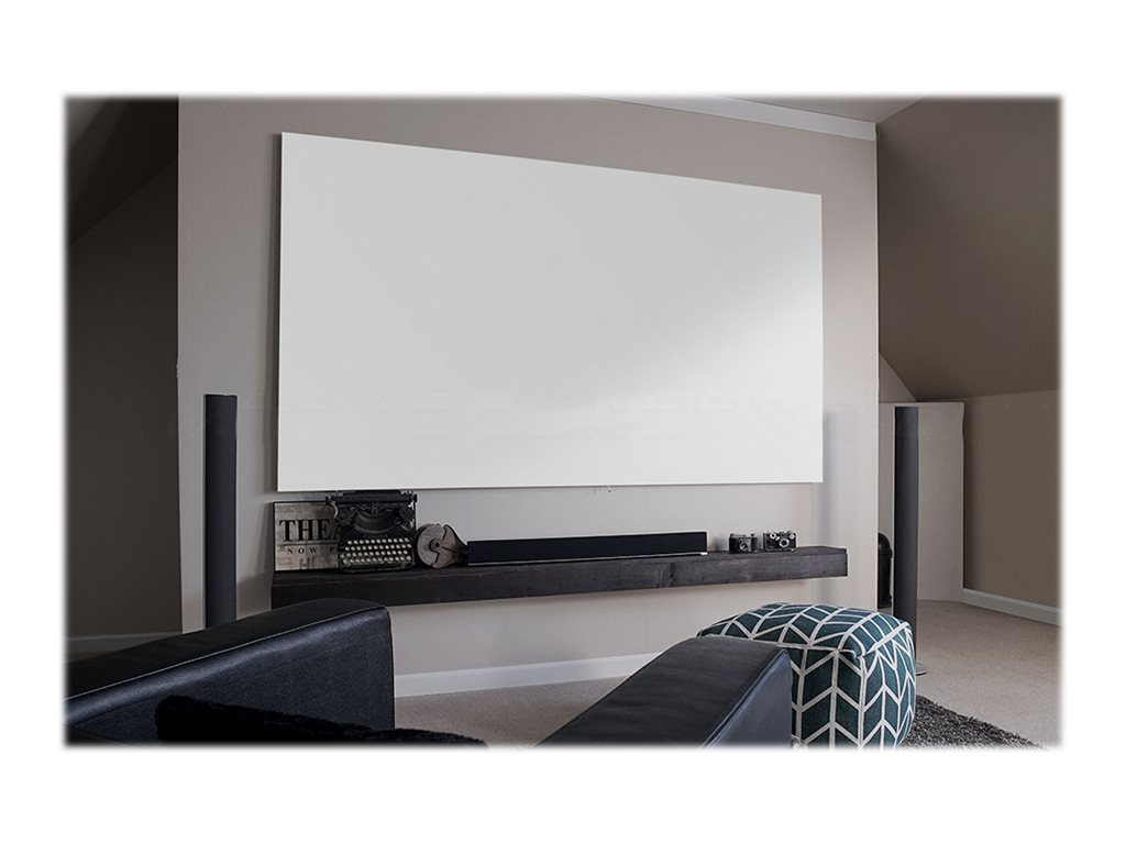 Elite Screens Aeon Series AR135WH2 - Projektionsskærm - vægmonterbar - 135 (343 cm) - 16:9 - CineWhite - sort