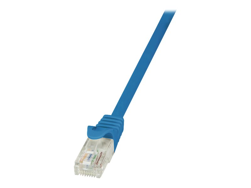 LogiLink EconLine - Patchkabel - RJ-45 (han) til RJ-45 (han) - 2 m - UTP - CAT 6 - blå