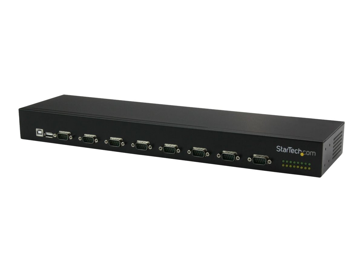 StarTech.com 8 Port USB to Serial Adapter Hub - USB to RS232 Daisy Chain