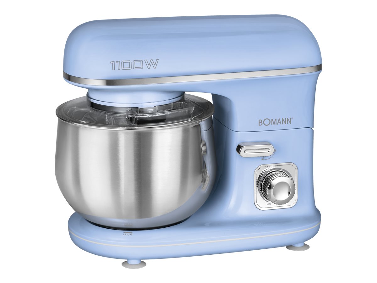 Bomann KM 6030 CB - Mixer - 5 liter - 1.1 kW - blå