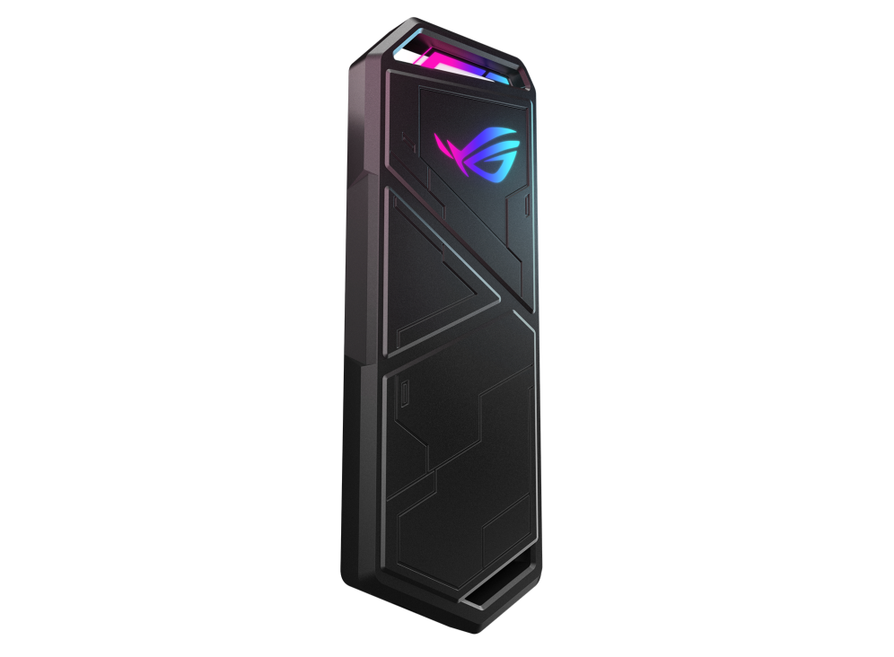 ASUS ROG Strix Arion Lite M.2  NVMe SSD Enclosure USB3.2 GEN2 Type-C 10Gbps Aura Sync RGB USB-C to C Cable Thermal Pads