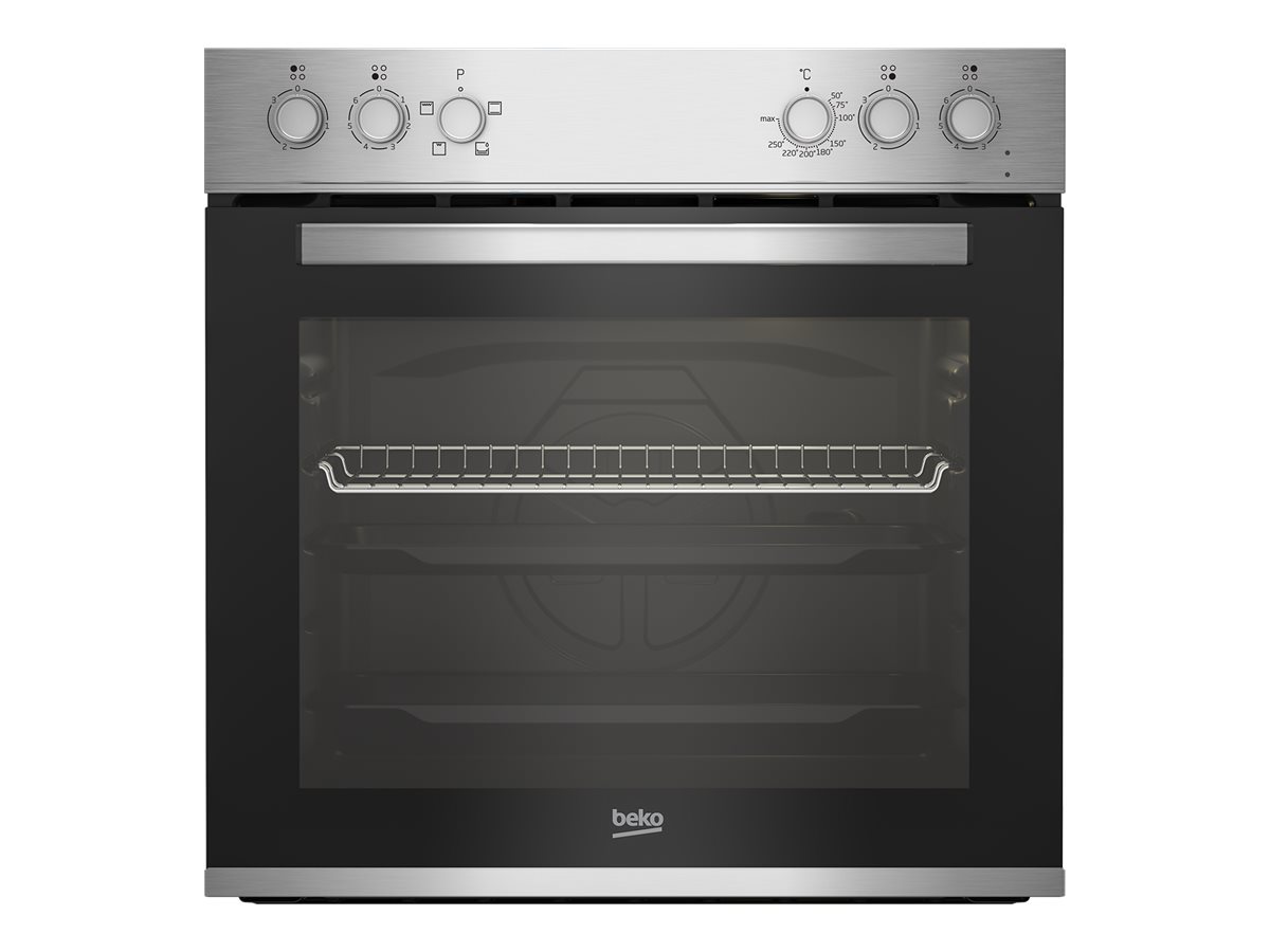 Beko BBUC12020X Ovn med komfur Til indbygning Keramisk kogeplade Rustfrit stål