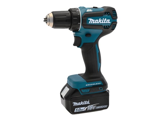 Makita DDF485RTJ3 Bore-/skruemaskine 3 batterier inkluderet Nøgleløs borepatron