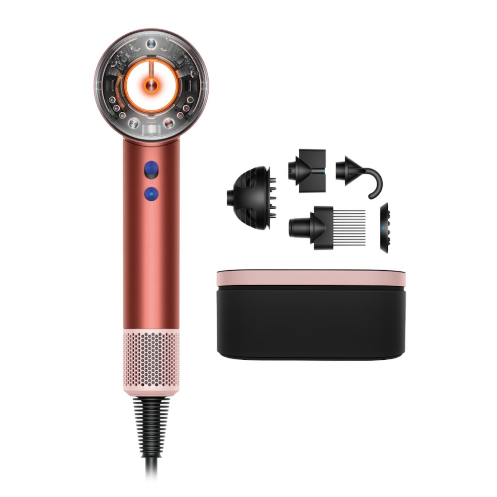 Dyson - Supersonic Hairdryer Hd16 - Ceramic Nural Strawberry / Bronze