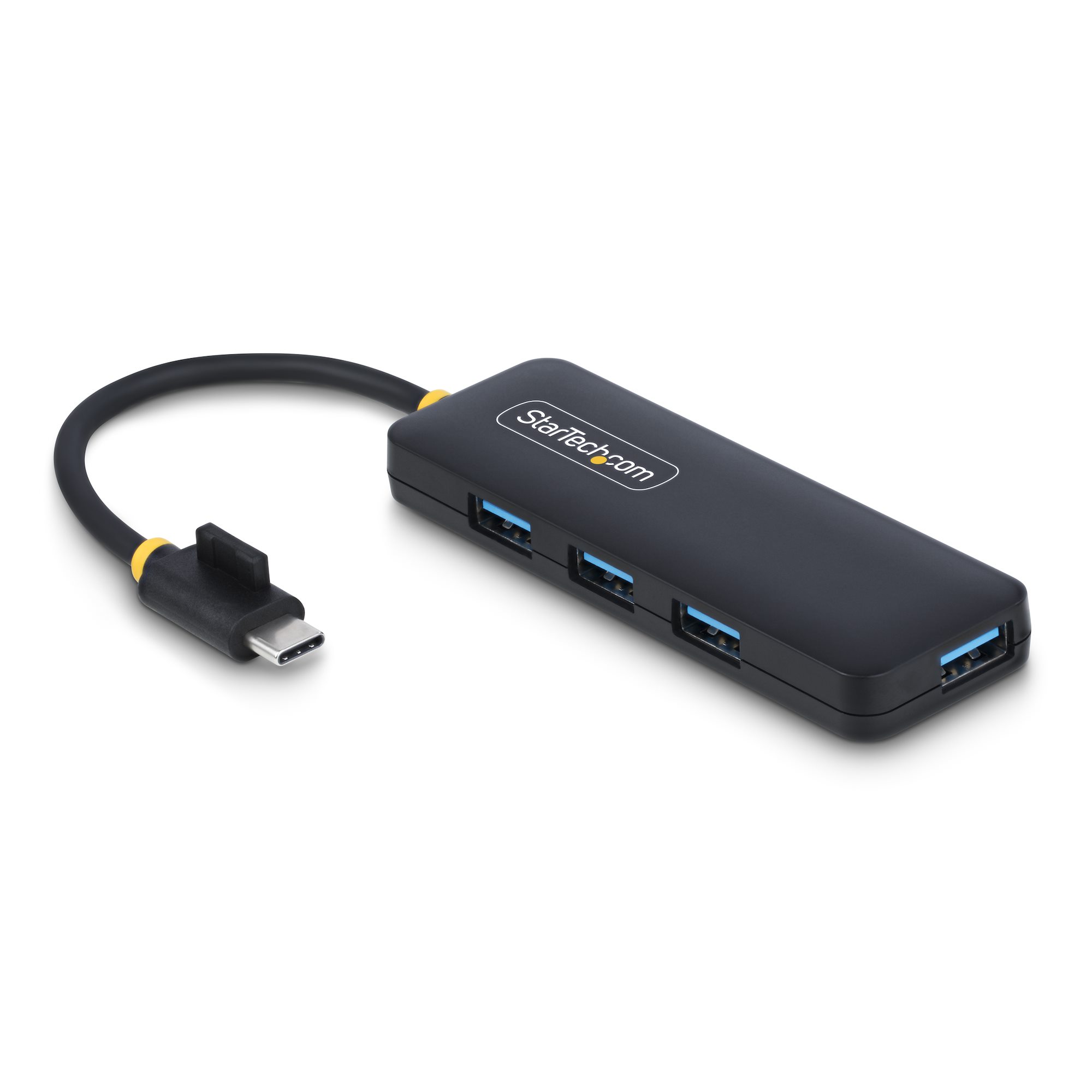 StarTech.com 4-Port USB-C Hub 5Gbps USB-C to 4x USB-A Bus Powered - hub - 4 ports USB hub - USB 3.2 - 4 ports - Sort