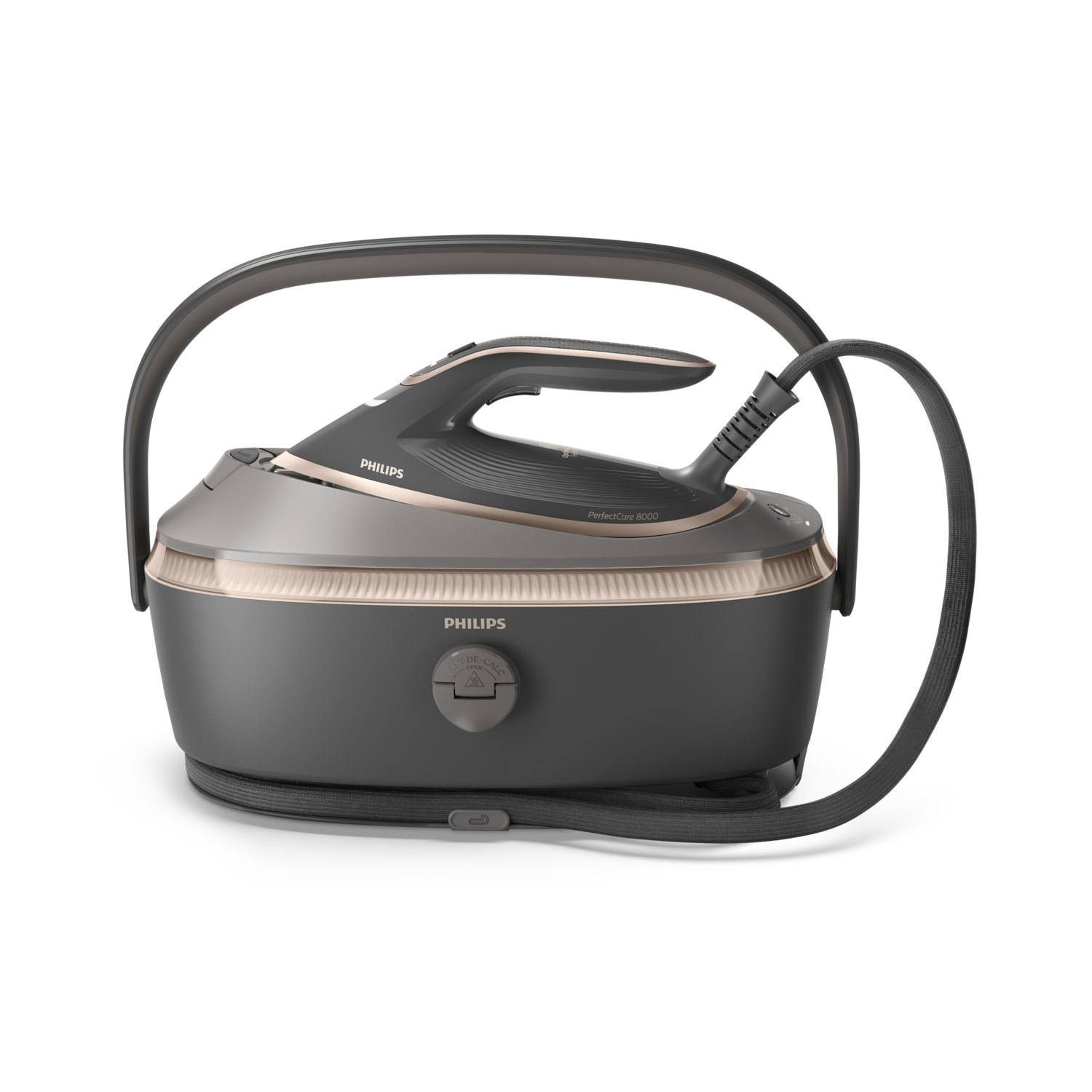 Philips PSG8200/80 Dampstrygning station 3120 W 1,4 L SteamGlide Elite-strygesål Grå