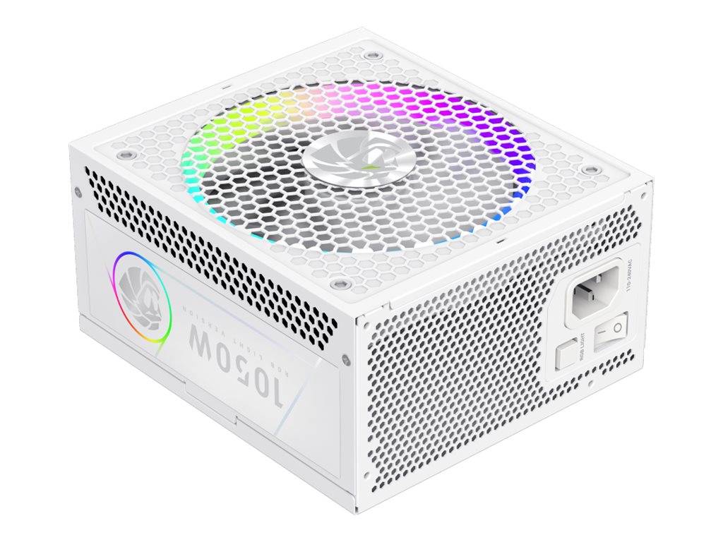 GameMax RGB Series RGB 1050G WH Strømforsyning 1050Watt