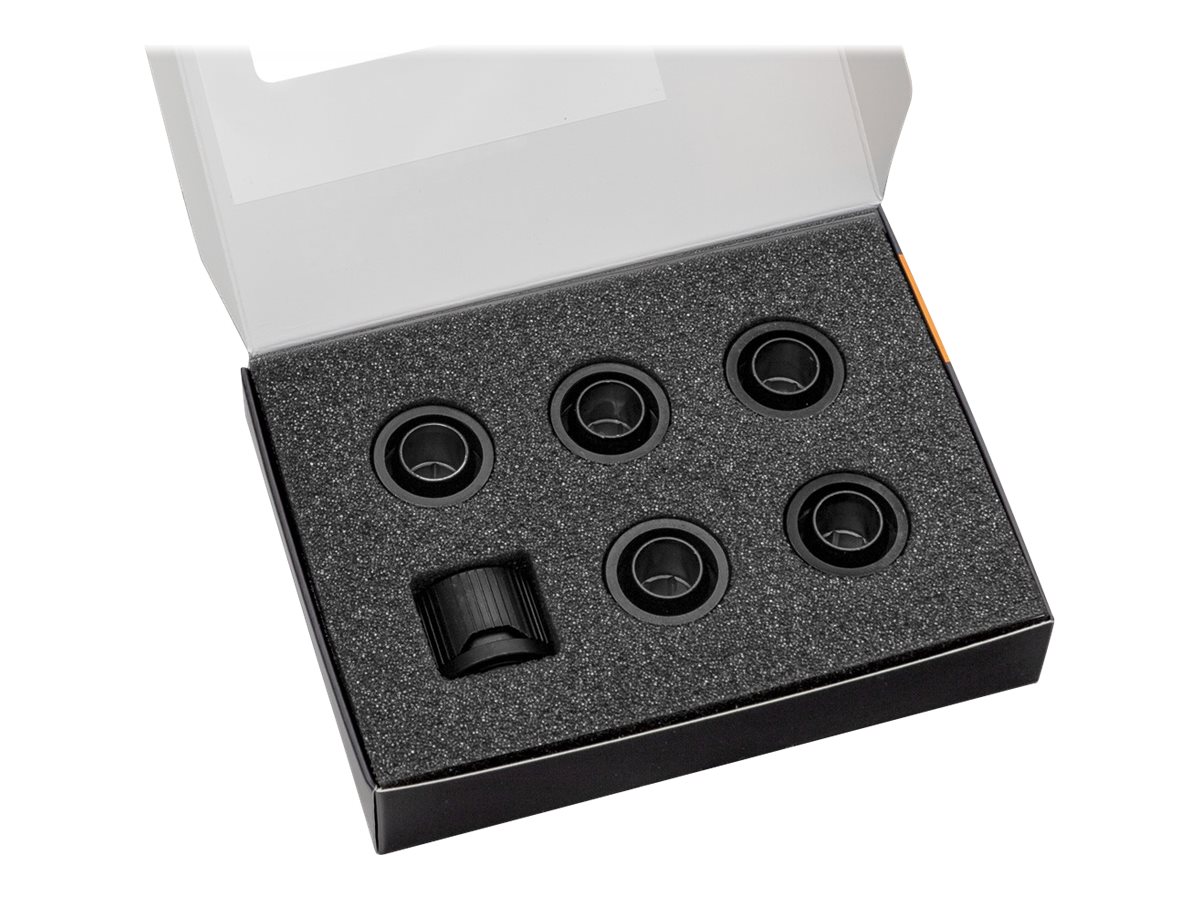 EkWaterBlocks EK-Quantum Torque STC Flydende kølesystem kompressionsarmatur 6-pack Sort