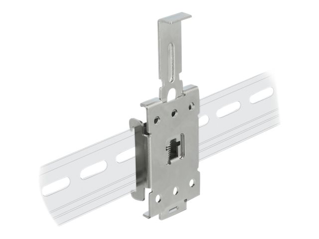 DeLOCK Monteringsadapter til DIN-skinne Grå