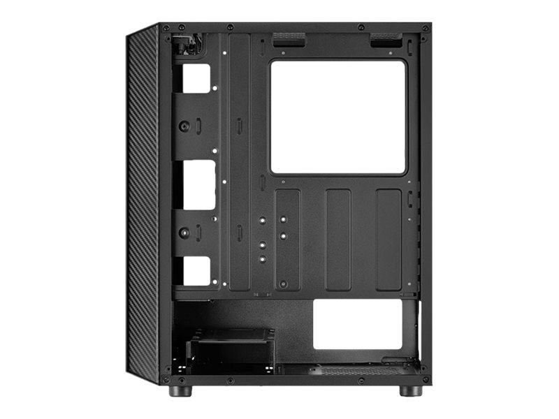 AeroCool Hive FRGB - Tempered Glass Edition - MDT - ATX - Kabinet - Miditower - Sort
