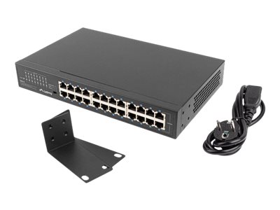 Lanberg RSGE-24 - switch - 24 ports - unmanaged - rack-mountable
