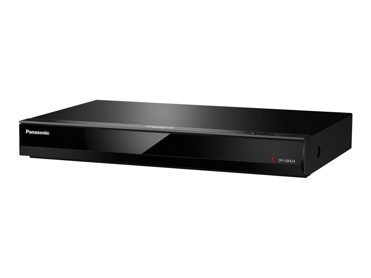 Panasonic DP-UB424 - 3D Blu-ray-skivespiller - Eksklusiv - DLNA, Wi-Fi - sort