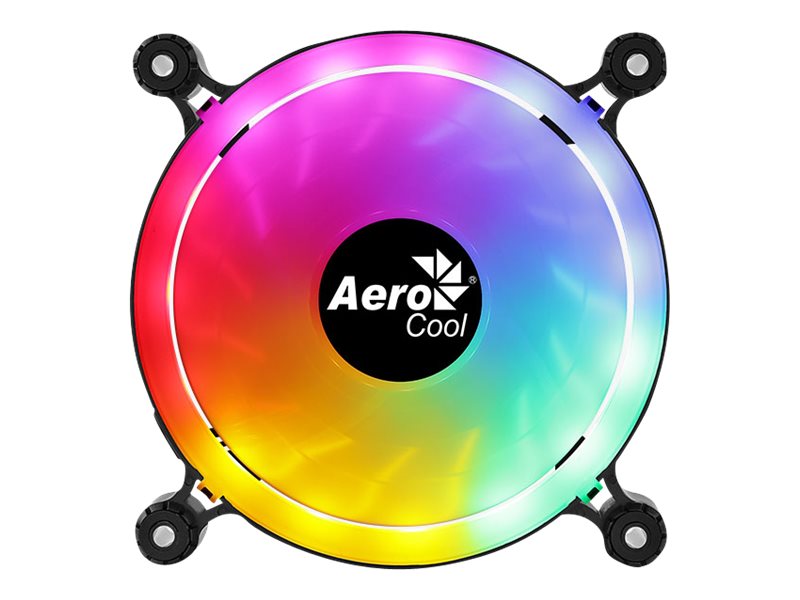 AeroCool Spectro 12 FRGB - case fan - Kabinet køler - 120mm - Hvid