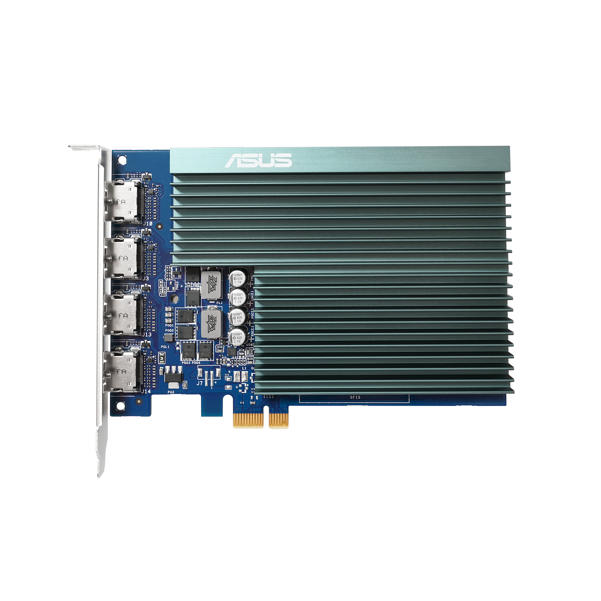 ASUS GeForce GT 730 2GB GDDR5 Silent 4xHDMI (GT730-4H-SL-2GD5) Grafikkort - GEEKD.dk