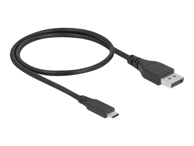 DeLOCK Bidirectional USB Type-C™ to DisplayPort Cable 8K 60 Hz 0.5m