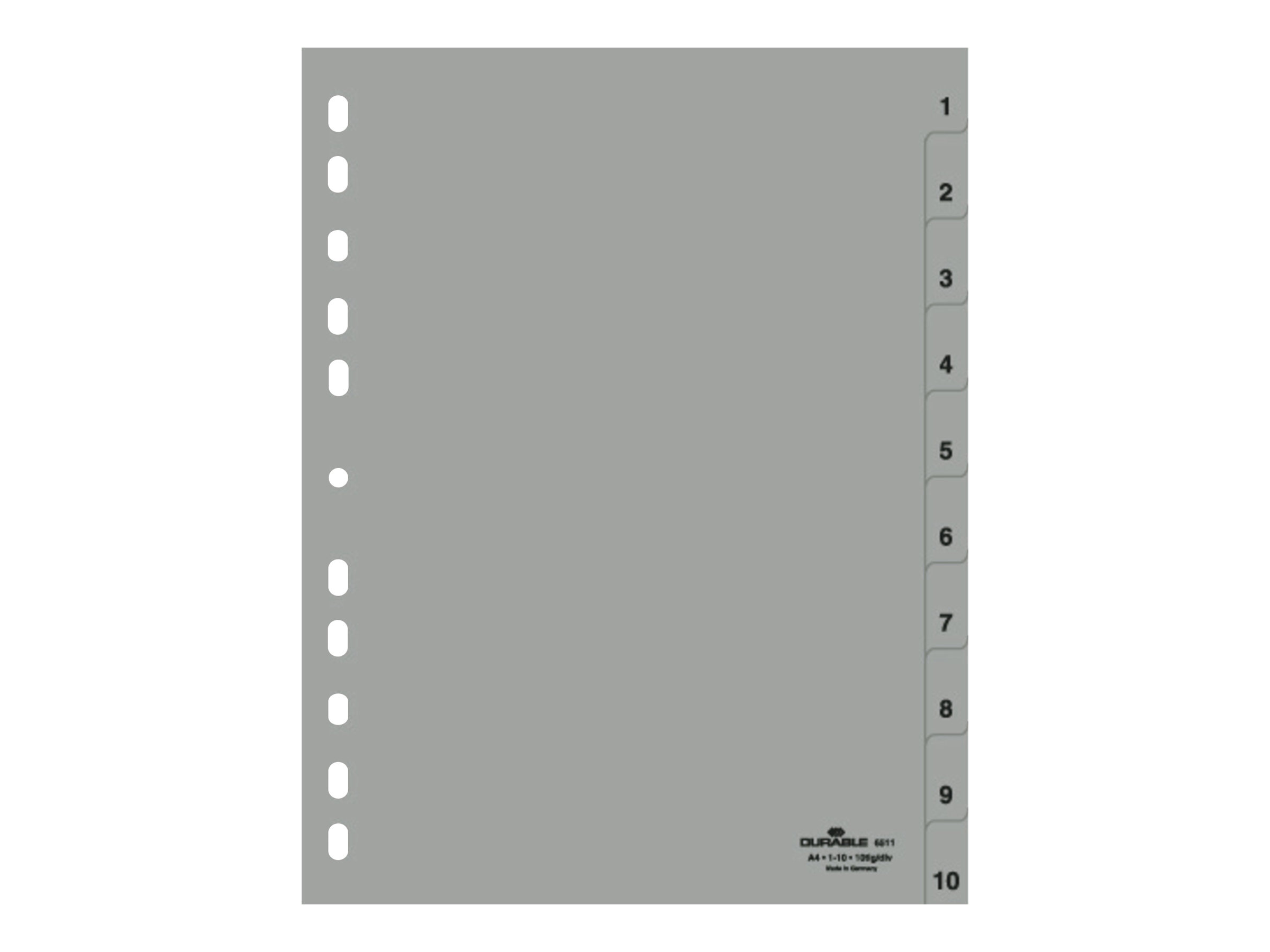 DURABLE Grey Deler A4 (210 x 297 mm) Grey