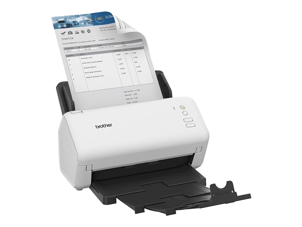 Brother ADS-4100 - document scanner - desktop - USB 3.0 USB 2.0 (Host)