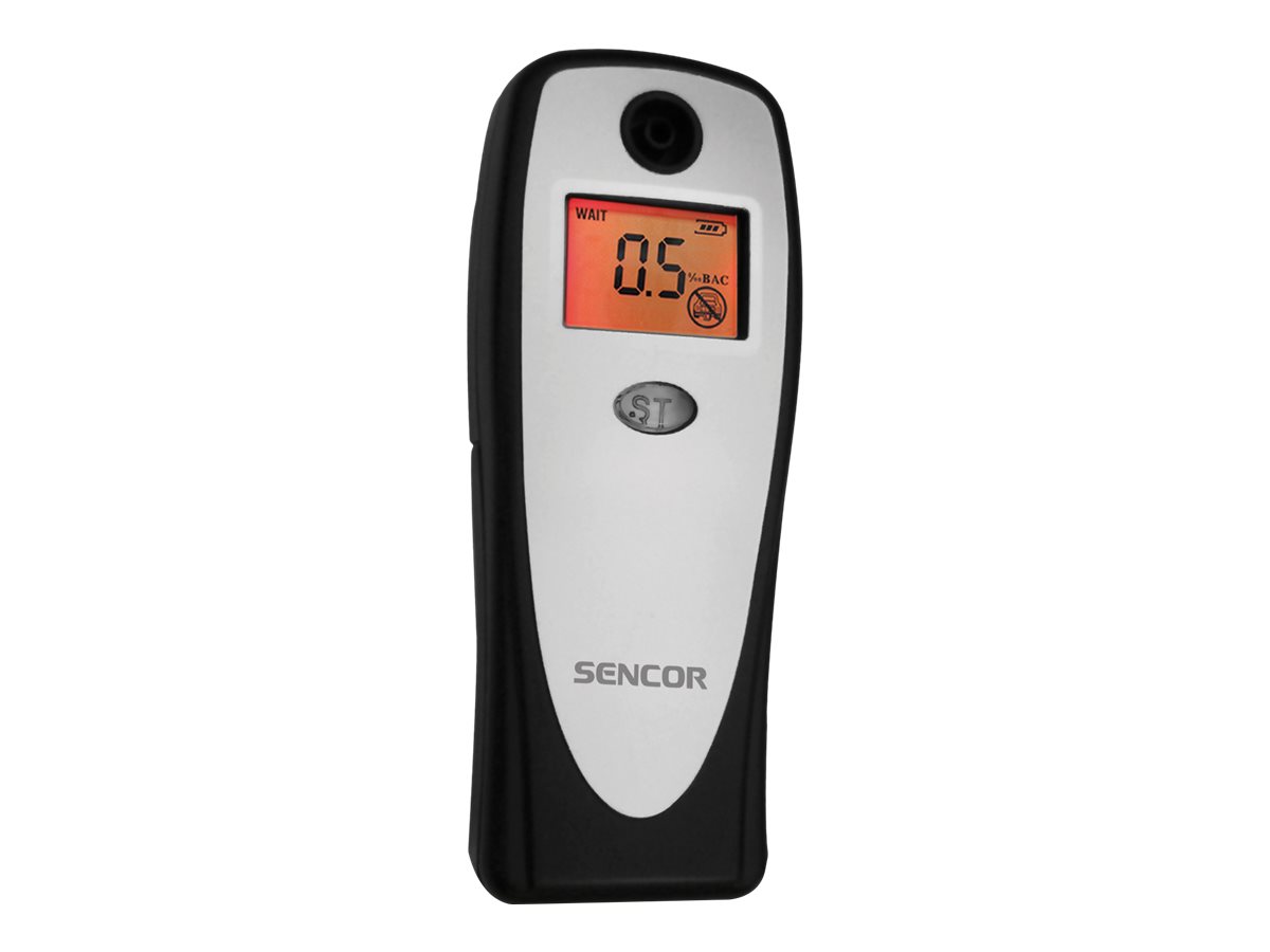 Sencor SCA BA01 - Alkoholtester - sort/ sølv