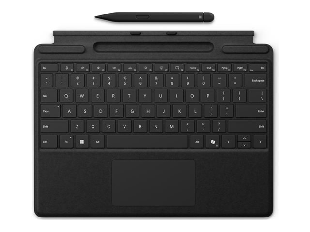 Microsoft Surface Pro Keyboard - Tastatur - German/Austrian - Sort