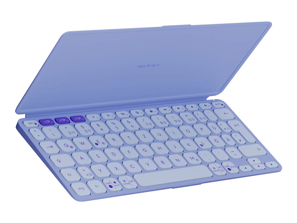 Logitech Keys-To-Go 2 Tastatur Saks Trådløs Tysk