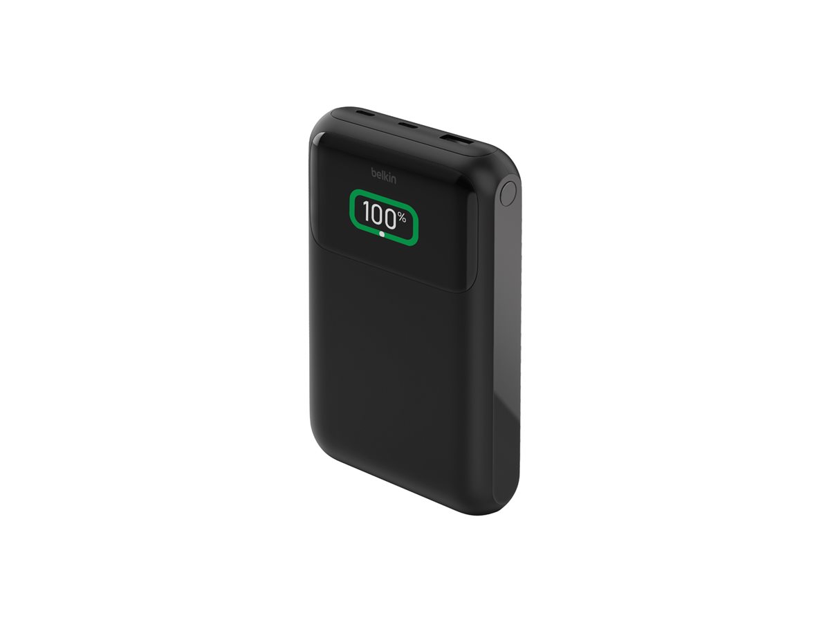 Belkin BoostCharge Pro power bank - 24 pin USB-C USB - 65 Watt Powerbank - Sort - 20000 mAh