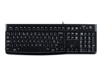 Logitech K120 Keyboard for Business - US - Tastatur - Amerikansk engelsk - Sort