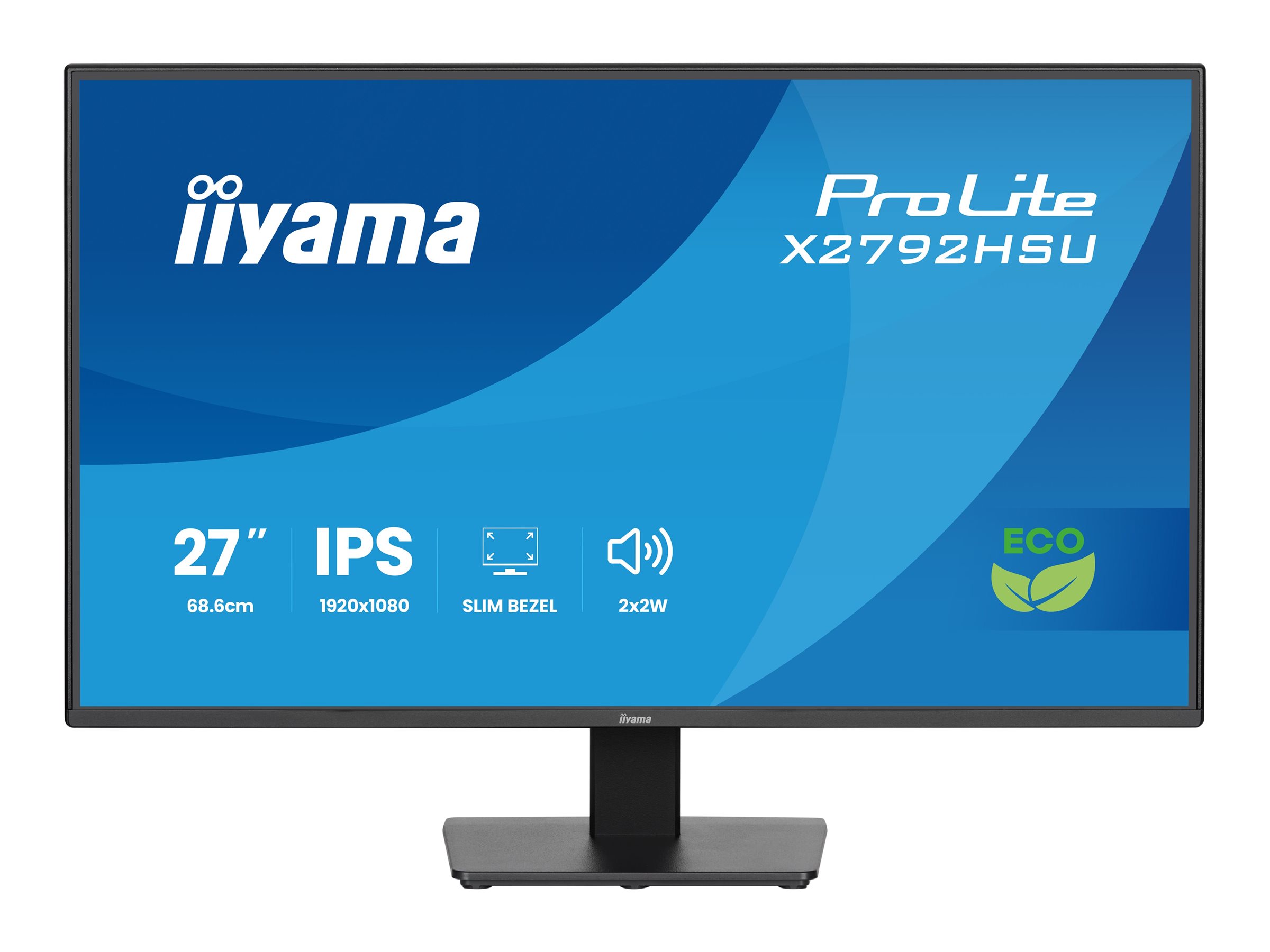 iiyama ProLite X2792HSU-B1 27" IPS 1920 x 1080 (Full HD) HDMI DisplayPort 120Hz