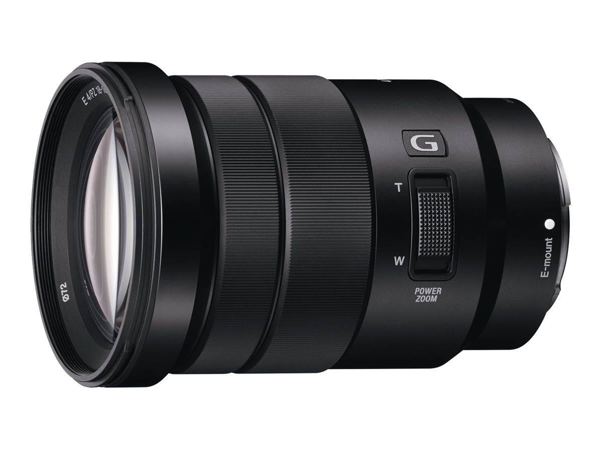Sony SELP18105G Zoomobjektiv Sort
