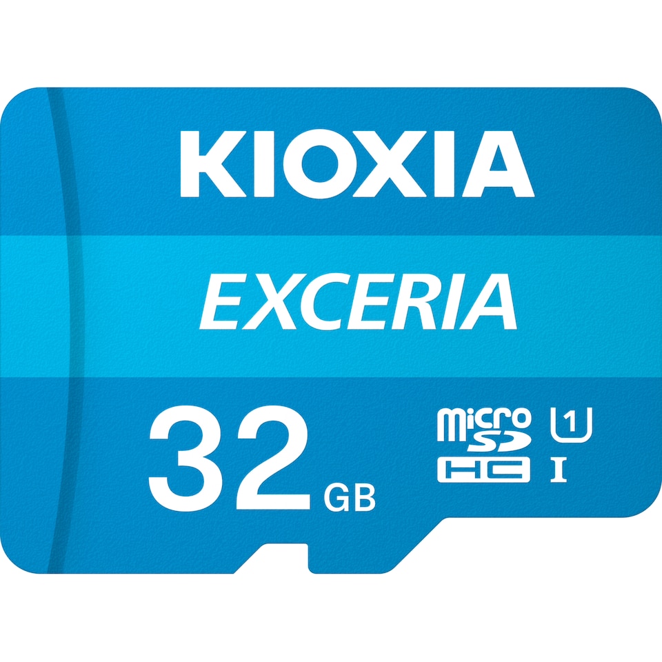 Kioxia EXERCIA MicroSD/SD - 100MB/s - 32GB