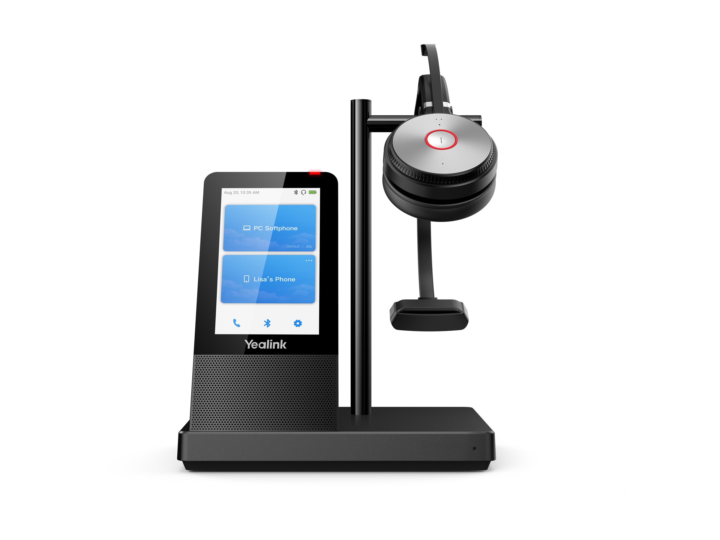 Yealink WH66 Mono UC-DECT trådløst headset med base