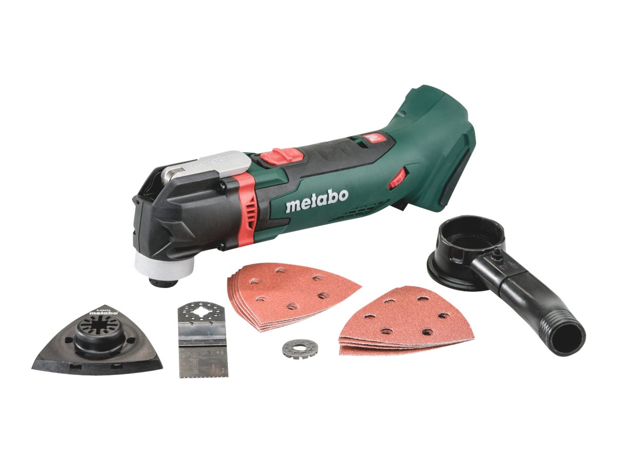 Metabo MT 18 LTX Multiværktøj med påsætninger 18V Batteridrevet Batteri og lader ikke inkluderet