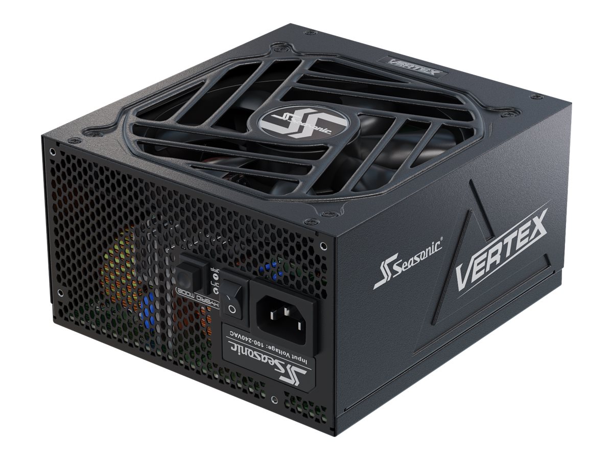 Seasonic Vertex GX 850 Strømforsyning - 850 Watt - 135 mm - ATX 3.1 - 80 Plus Gold certified