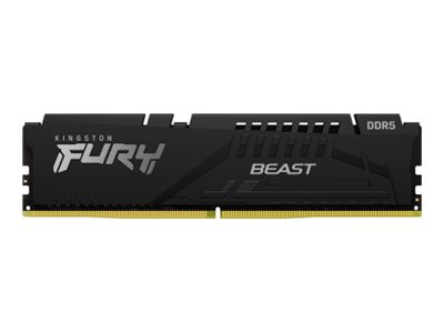Kingston FURY Beast DDR5-6000 - 64GB - CL40 - Quad Channel (4 pcs) - Intel XMP - Sort