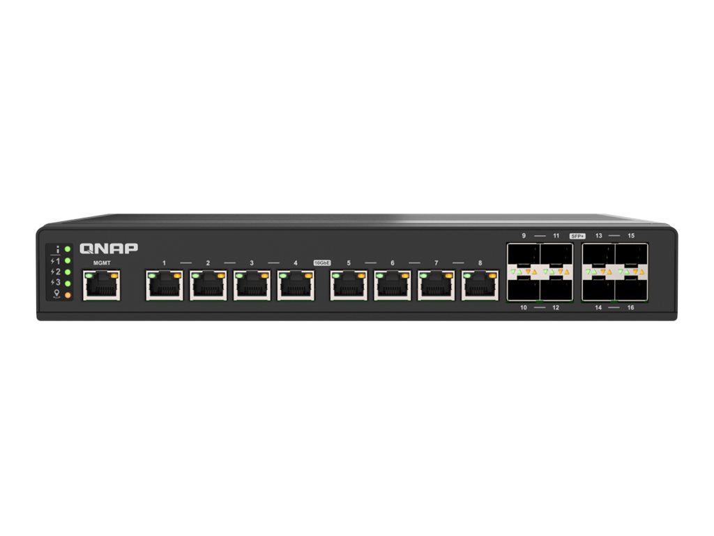 Qnap Qsw-im3216-8s8t Netværksswitch Administreret L2 10g Ethernet (100/1000/10000) Sort