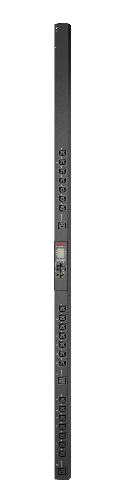 APC Rack PDU 9000 Switched APDU9959EU3 Strømfordelingsenhed 24-stik 16A Sort 3m