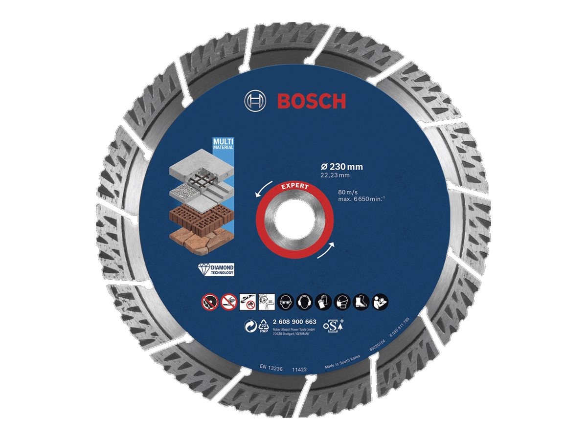 Bosch Expert Multi Material Diamantskæreskive Large angle grinder
