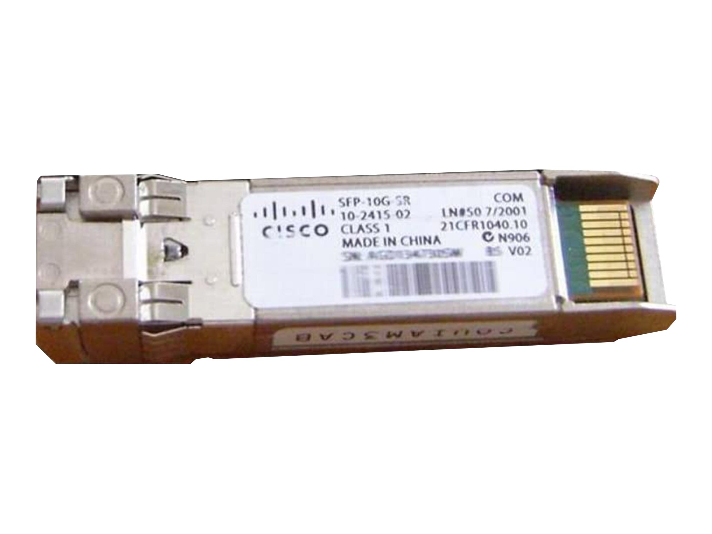 Cisco SFP+ transceiver modul 10 Gigabit Ethernet