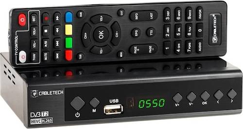 DVB-T/C DVB-T/C HEVC H.265 10-bit tuner Cabletech
