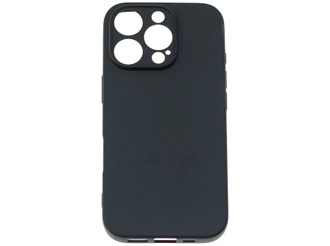 Soft Case for iPhone 16 Pro Max - Black
