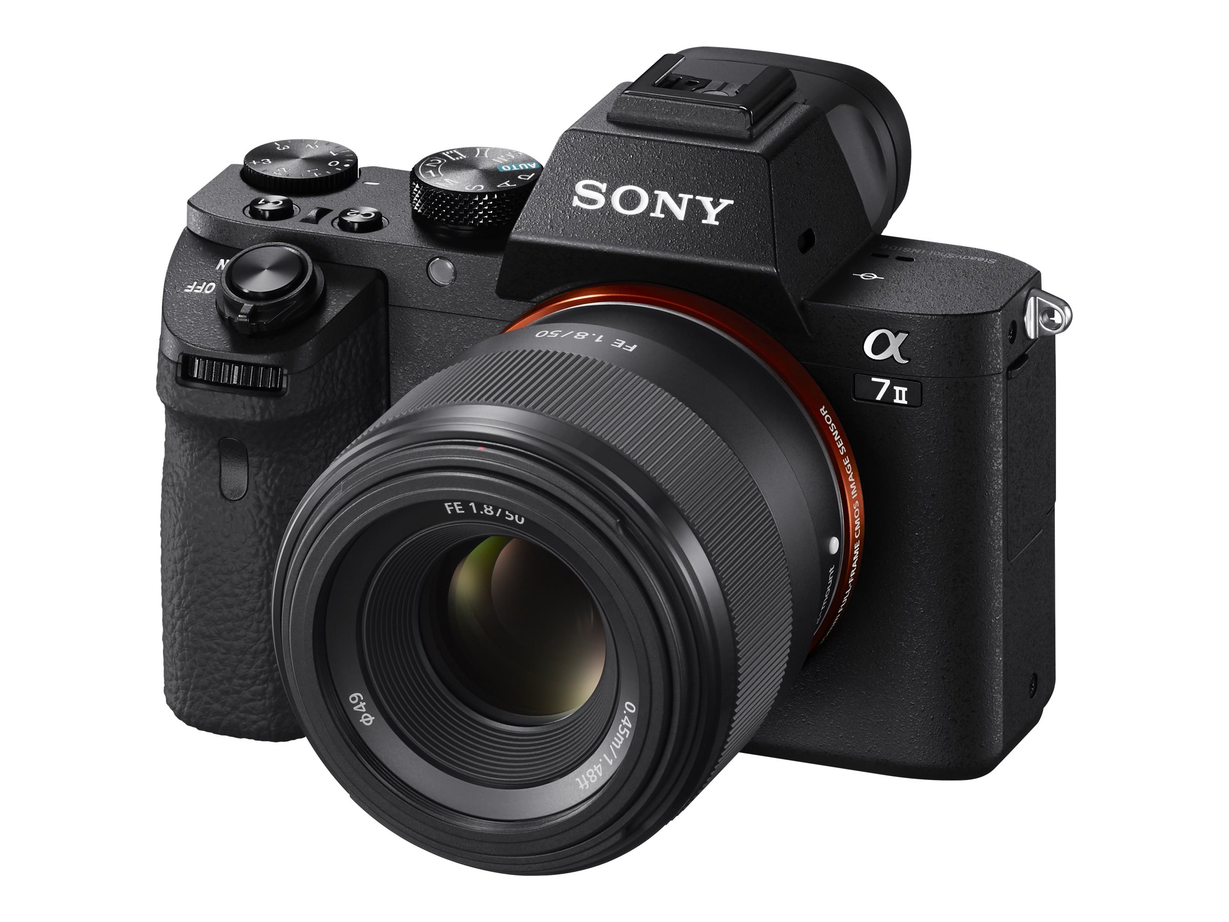 Sony SEL50F18F - Objektiv - 50 mm - f/1.8 FE - Sony E-mount - for Cinema Line  a VLOGCAM  a1  a1 II  a6700  a7 IV  a7 V  a7C  a7C II  a7CR  a7R V  a9 III